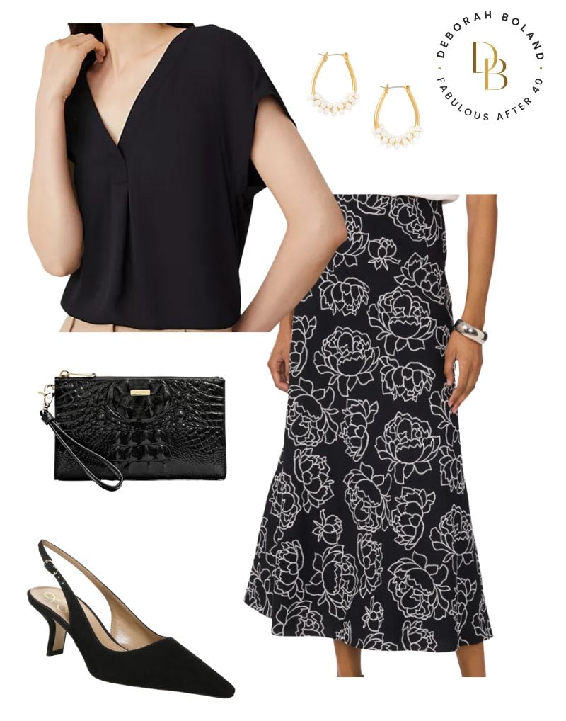 A-Line Skirt outfit A-line Skirt Clothes for Apple Shape