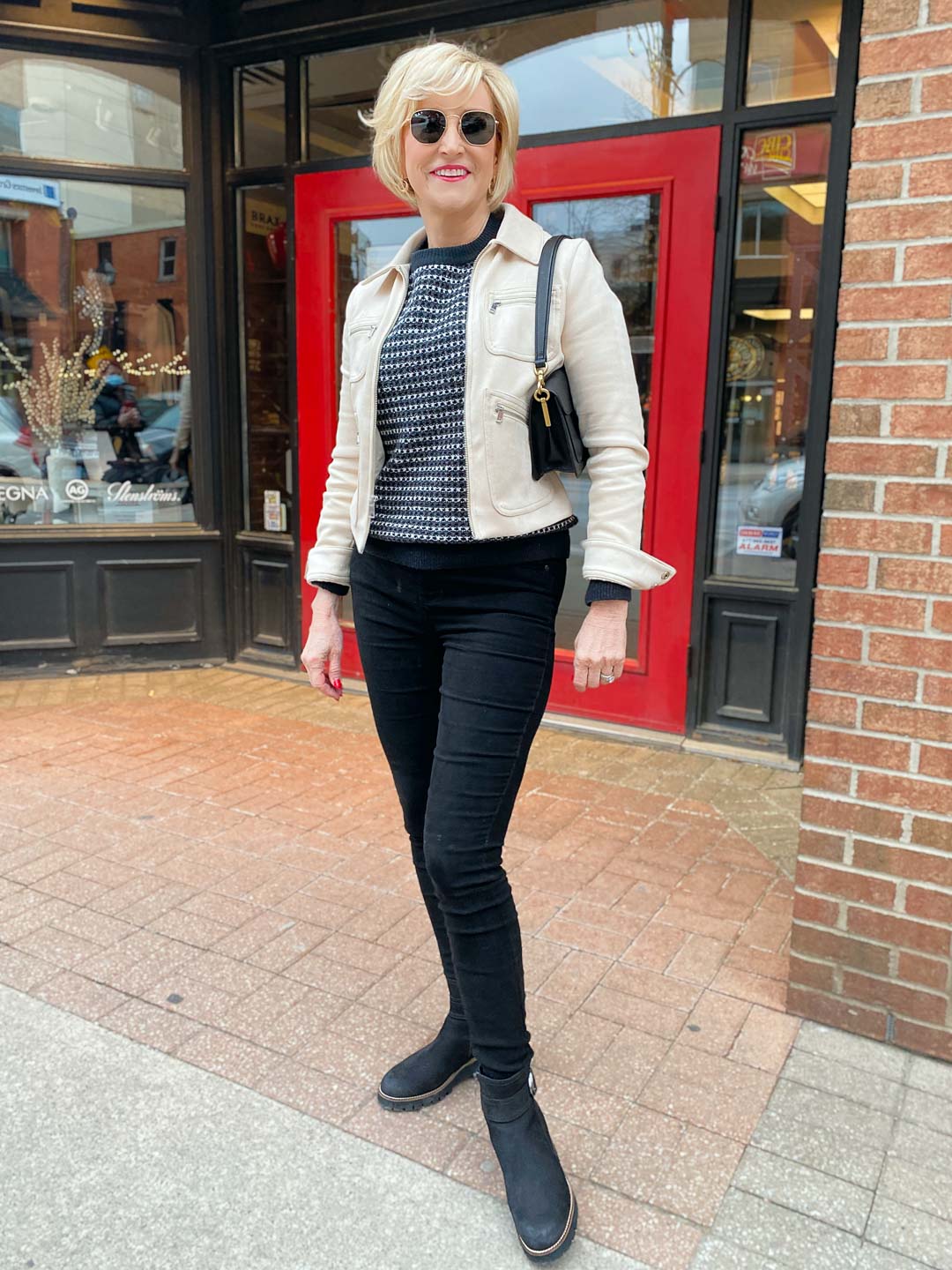 Black and White Sweater black and white sweater