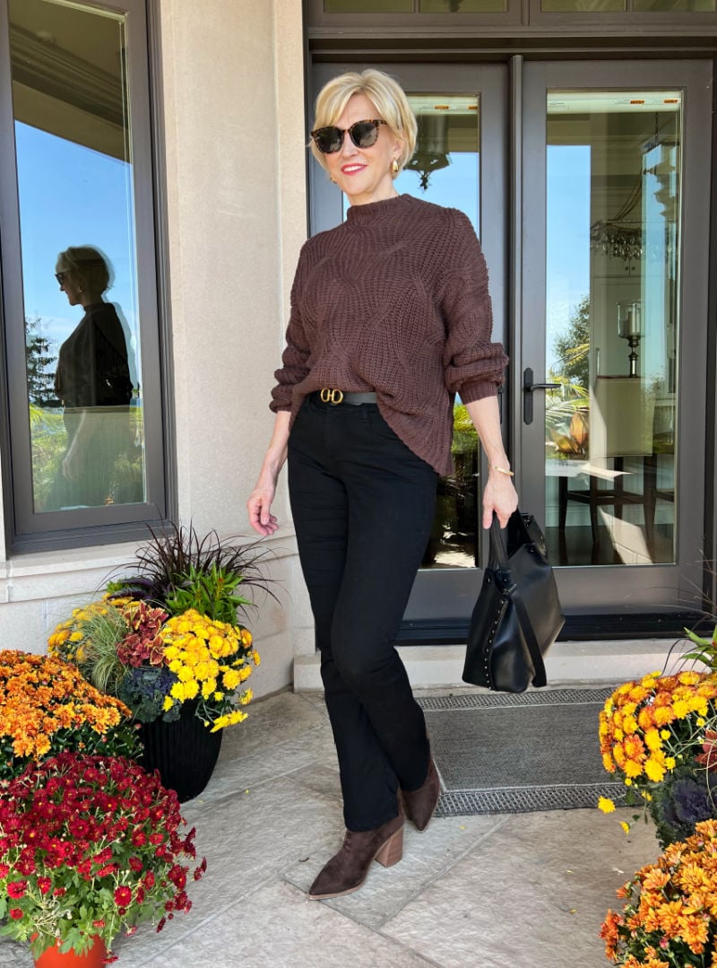 brown boots with flare jeans brown boots with flare jeans