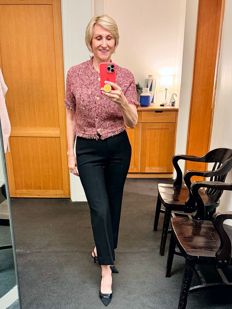 Cropped Fringe-Trim Lady Jacket Cropped Fringe-Trim Lady Jacket | J.Crew Try-on Haul