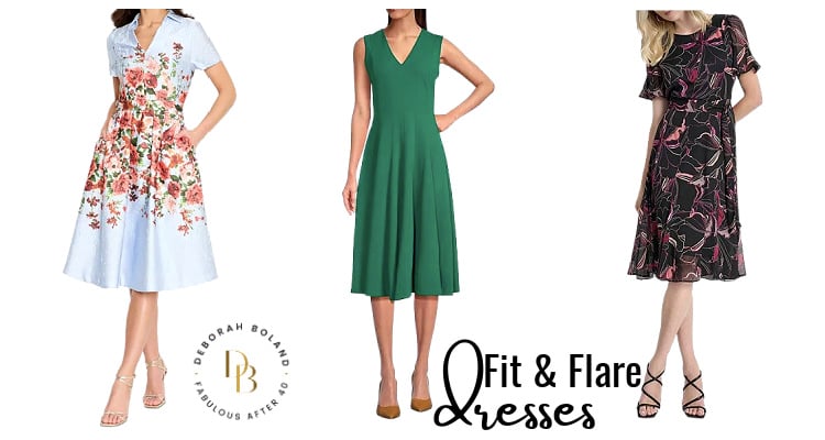 Fit & Flare Dress Fit & Flare Dress | Flattering Dress Styles for Women Over 40