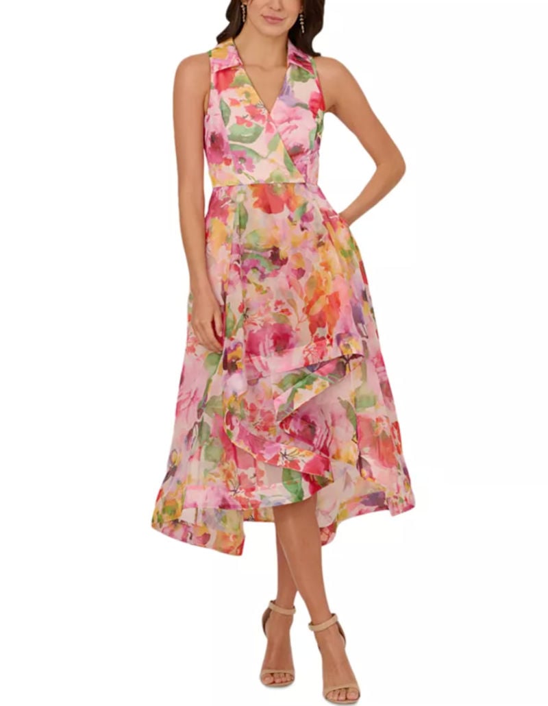 Floral cocktail dress Floral cocktail dress | What to Wear to a Vineyard Wedding