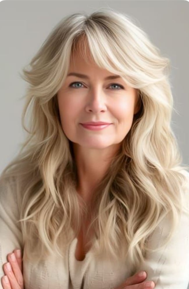 long layers Hair Trends for Women Over 40