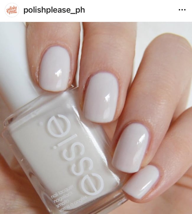 creamy white nails creamy white Summertime Nail Colors
