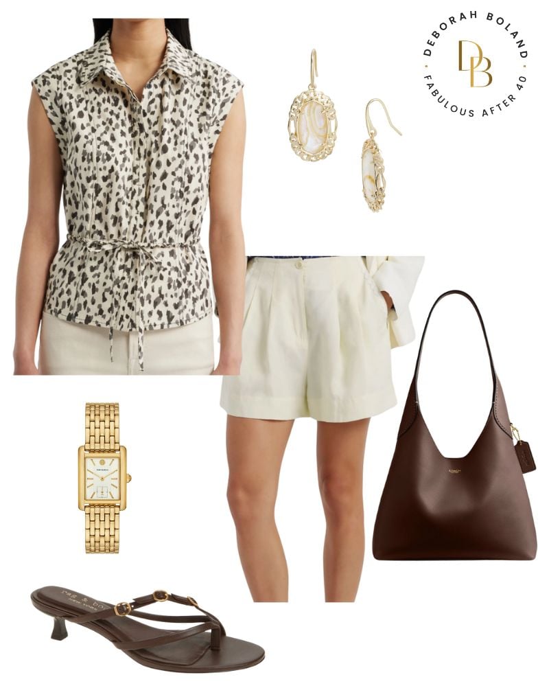blouse and trouser shorts outfit Different Styles of Summer Blouses