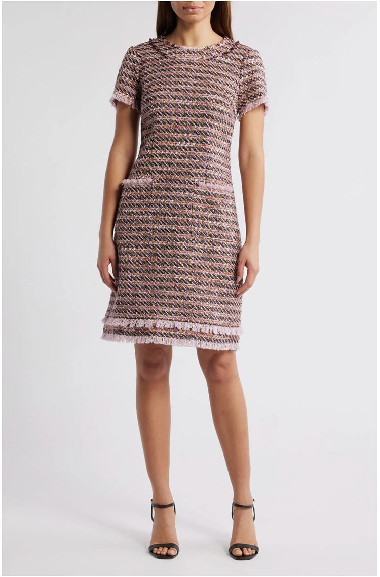 Tweed Shift Dress tweed shift dress bridal shower