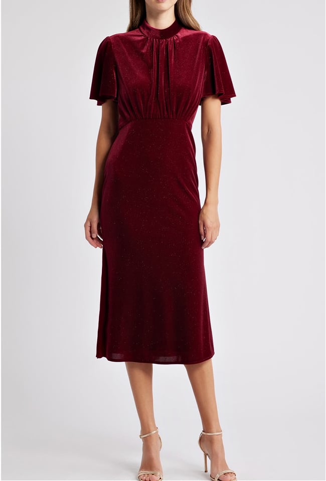 Velvet Sparkle Midi Dress Velvet Sparkle Midi Dress