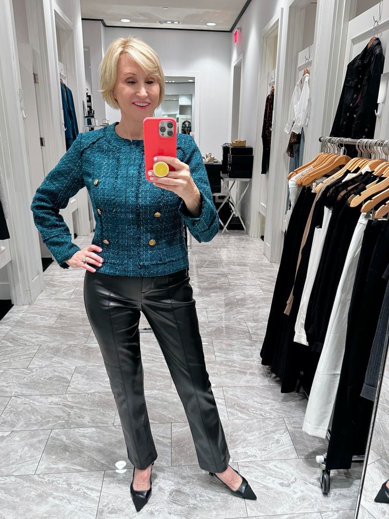 whbm fall new arrivals - leather pants