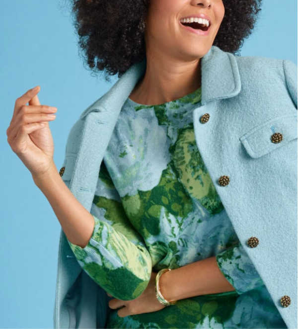 Cashmere Sweater winter Winter Date Outfit Floral Cashmere Sweater