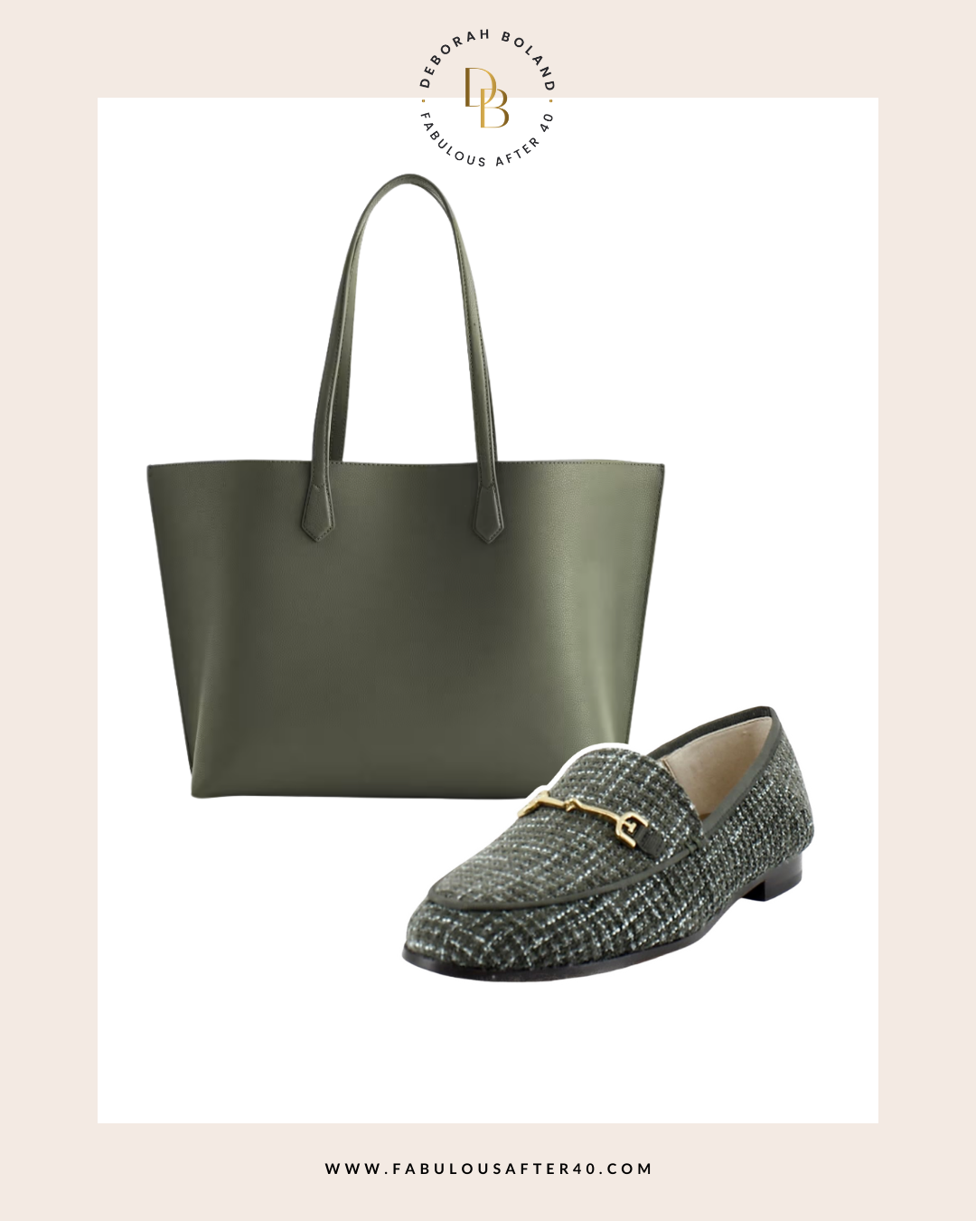 GREEN PURSE HANDBAG AND SHOES FOR FALL 2025 FOR WOMEN OVER 40