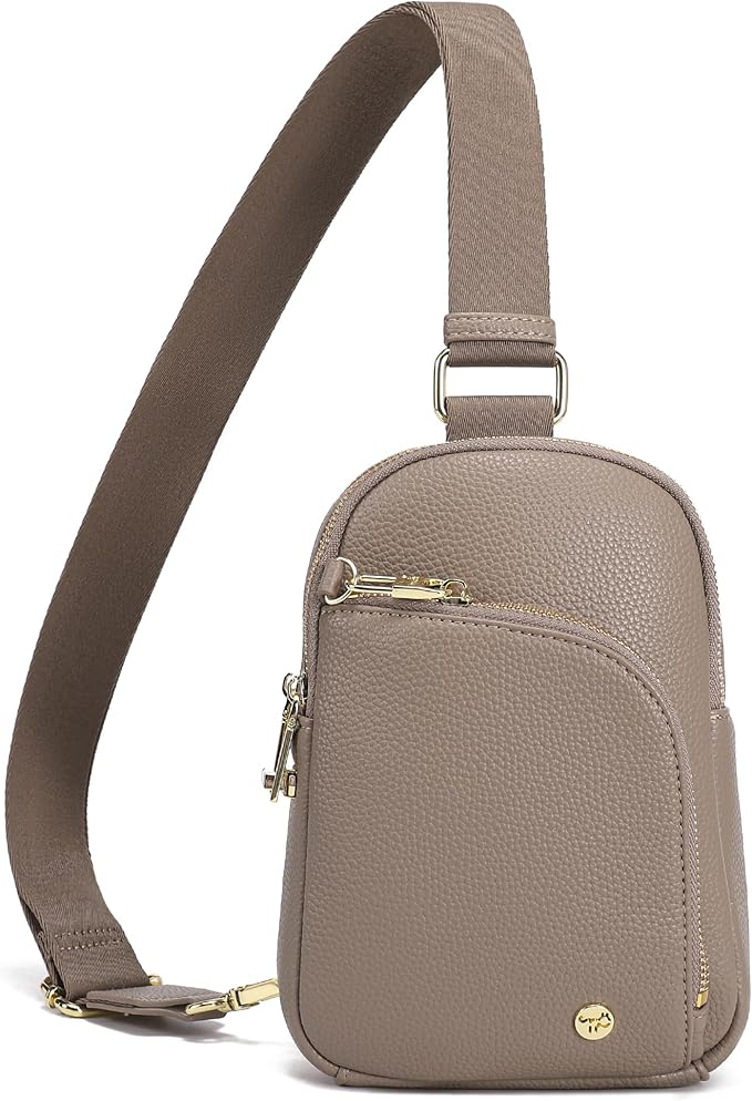 INICAT RFID Blocking Sling Bag BEST TRAVEL CROSSBODY PURSE FOR WOMEN OVER 40 WHEN TRAVELING TO EUROPE IN SPRING SUMMER