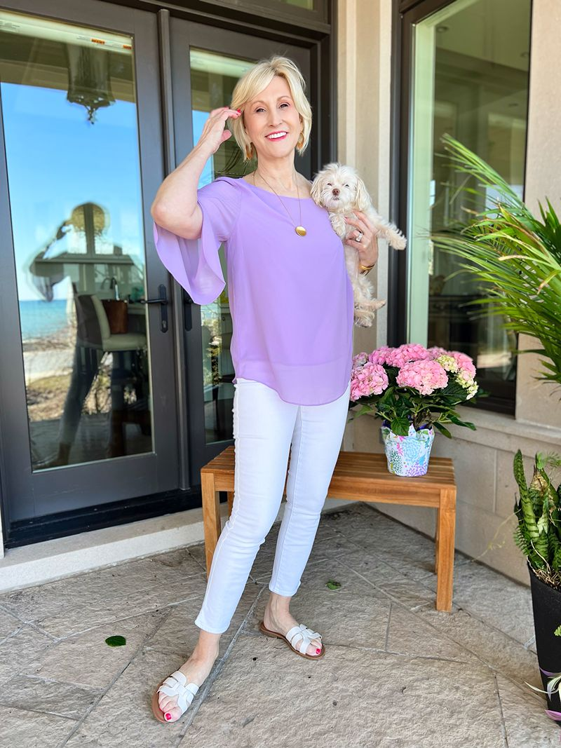 ROMANTIC HUES FOR WOMEN OVER 40, LAVENDER SOFT PURPLE