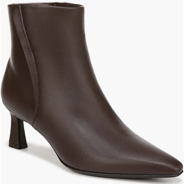 SLEEK KITTEN HEEL BOOTIES FOR WOMEN OVER 40 